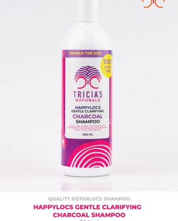 Happylocs Gentle Clarifying Charcoal Shampoo 500ml
